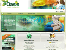 Tablet Screenshot of oasishealthsystem.com